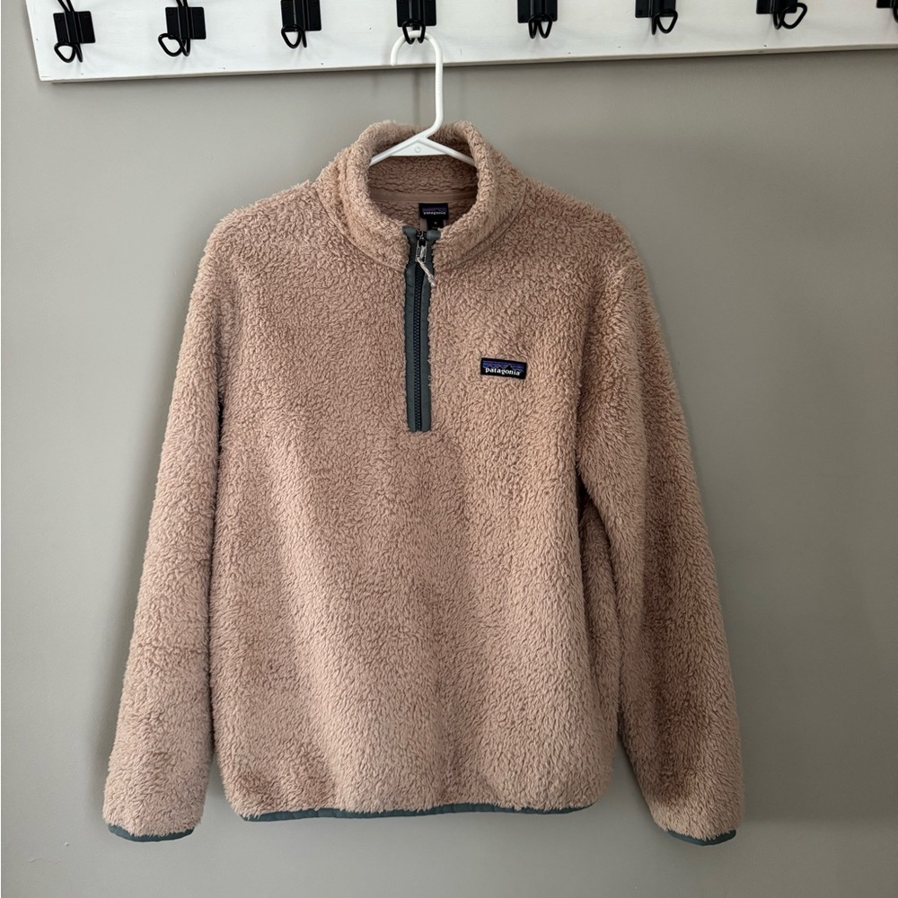 Patagonia Beige Fleece Jacket